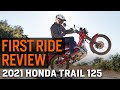 2021 Honda Trail 125 First Ride Review