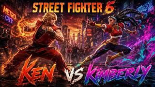 Street Fighter 6 Ranked Ken Vs Kimberly
