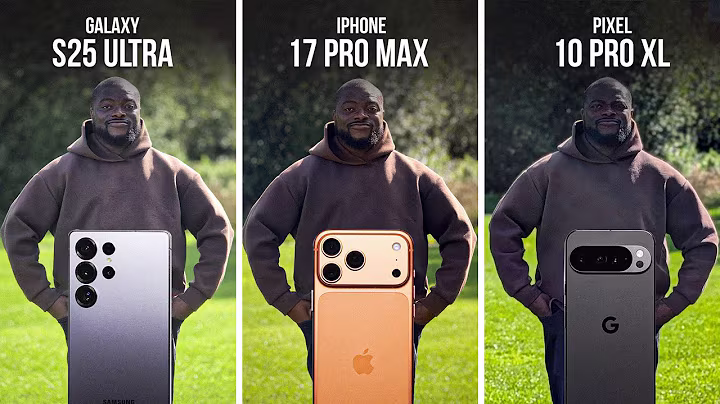 iPhone 17 Pro Max vs S25 Ultra vs Pixel 10 Pro XL DEFINITIVE Camera Test