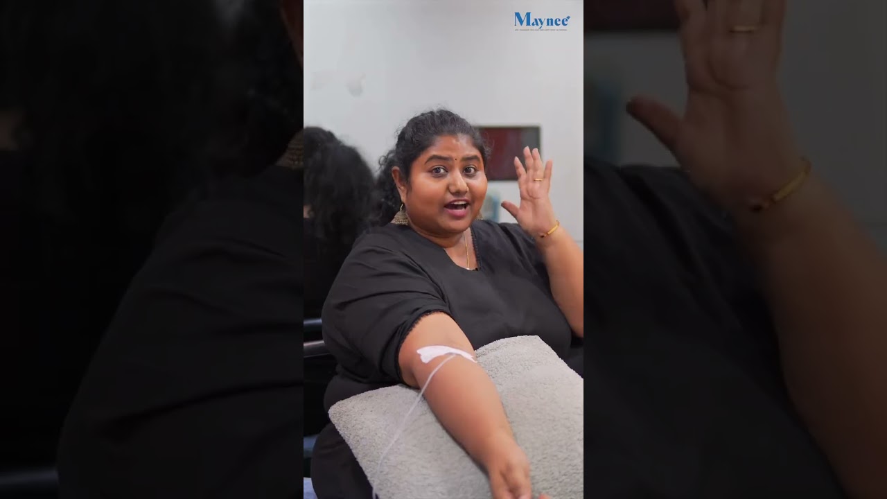 Glutathione treatment at Maynee Clinic Chennai — click to play