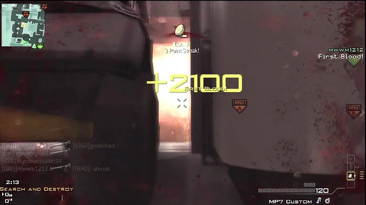 MW3 - mwwm1212: EPiC SnD First Blood Javelin Multi Kill on Terminal