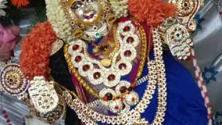 Varamahalakshmi decorated in home -