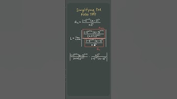 Simplifying the 😱BIG RATIO TEST FRACTION😱 #apcalculus #apcalc #unit10 #shorts