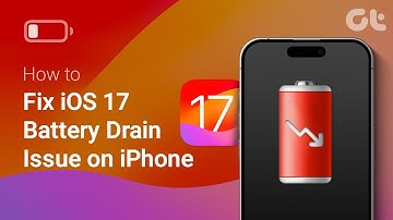 How to Fix iOS 17 Battery Drain Issue on iPhone | Quick Fixes to Stop Battery Draining on iPhone