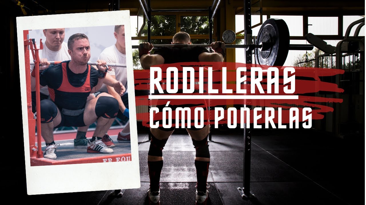 Rodilleras Powerlifting Entrenamiento - Gym - Crossfit - Pro