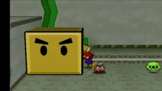 I Play Paper Mario: The Thousand Year Door On My Nintendo GameCube