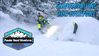 Making a Living in Snowmobiling: POWDER BOUND ADVENTURES