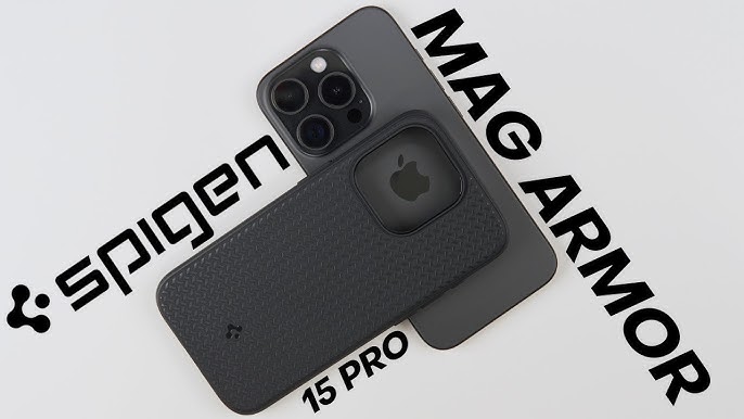 Funda Spigen Mag Armor MagSafe iPhone 15 Pro Max Azul Marino Case - Shop