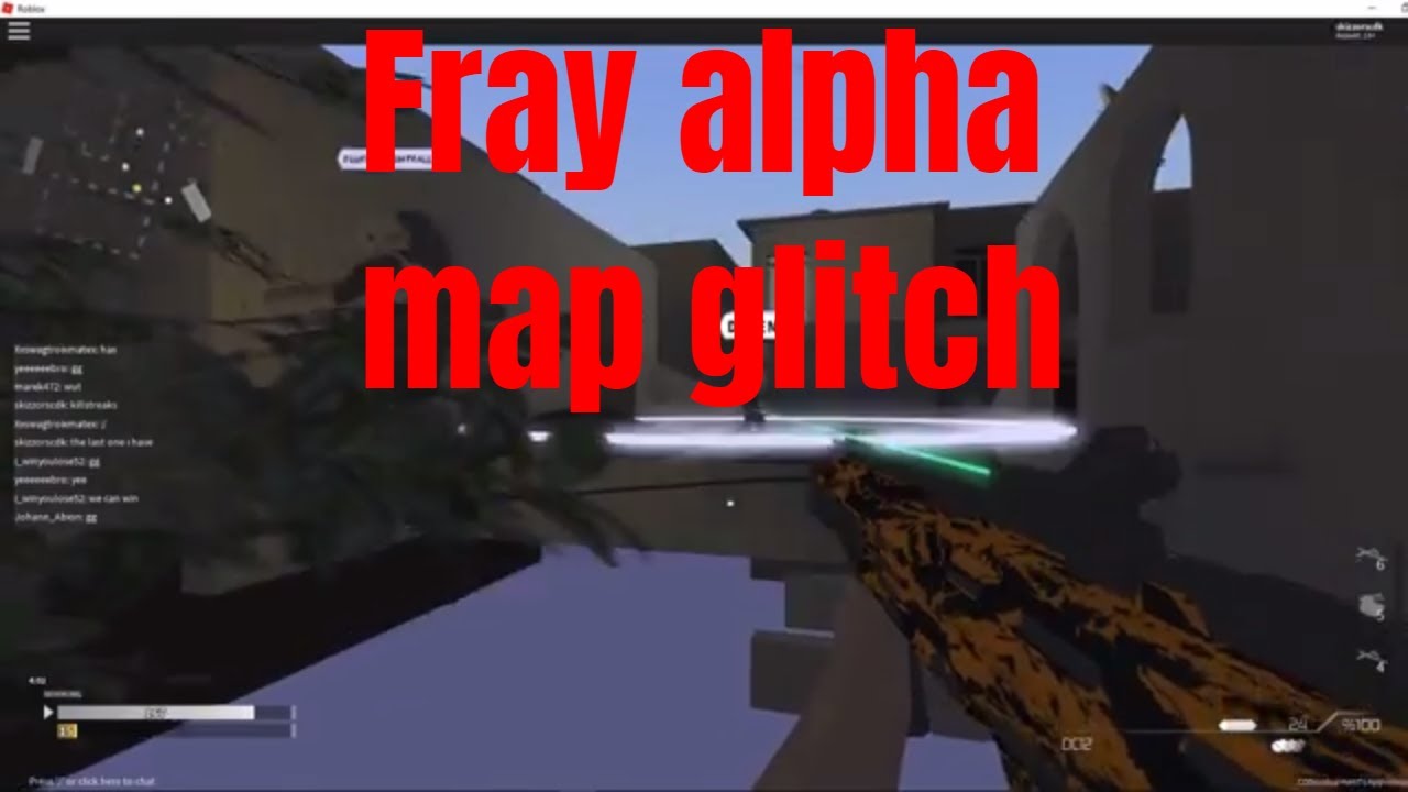 Fray Roblox Map Glitches Youtube