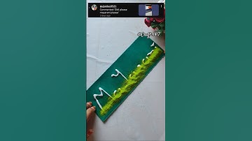 Apna Naam Is Style Me Likhao 😍 | Most Satisfying Name Writing ✍️#shorts#ytshorts#viral#art#craft#diy