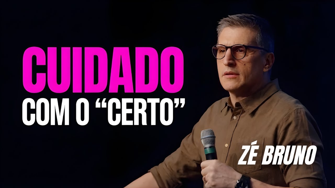 Fazer tudo certo NÃO agrada a Deus - Zé Bruno