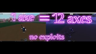 How to Dupe Axes Without Exploits Lumber Tycoon 2 (lt2)