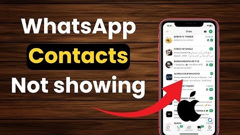 Hoe je het probleem met WhatsApp-contacten kunt oplossen dat niet op de iPhone wordt weergegeven ...
