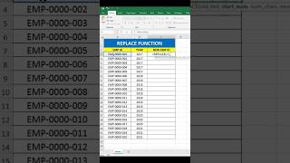 Amazing use of Replace Function in Excel 😱🔥🔥#shorts #excel_tips_and_tricks