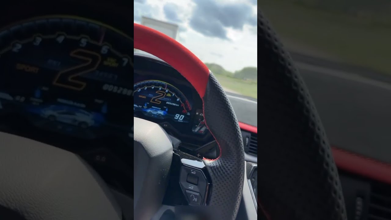Lamborghini Aventador SVJ Roadster Gintani Exhaust POV