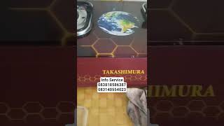 Service kompor tempered glass takashimura 2 tungku