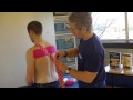 Postural Taping for Back & Neck pain using Kinesiolgy Tape (RockTape)