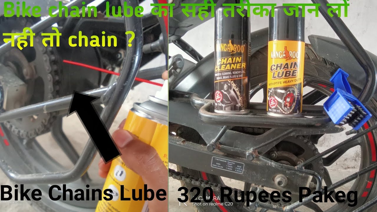 Bike Chain Lube and Cleaning Home Under 300 Rupees Pakeg Engine Oil