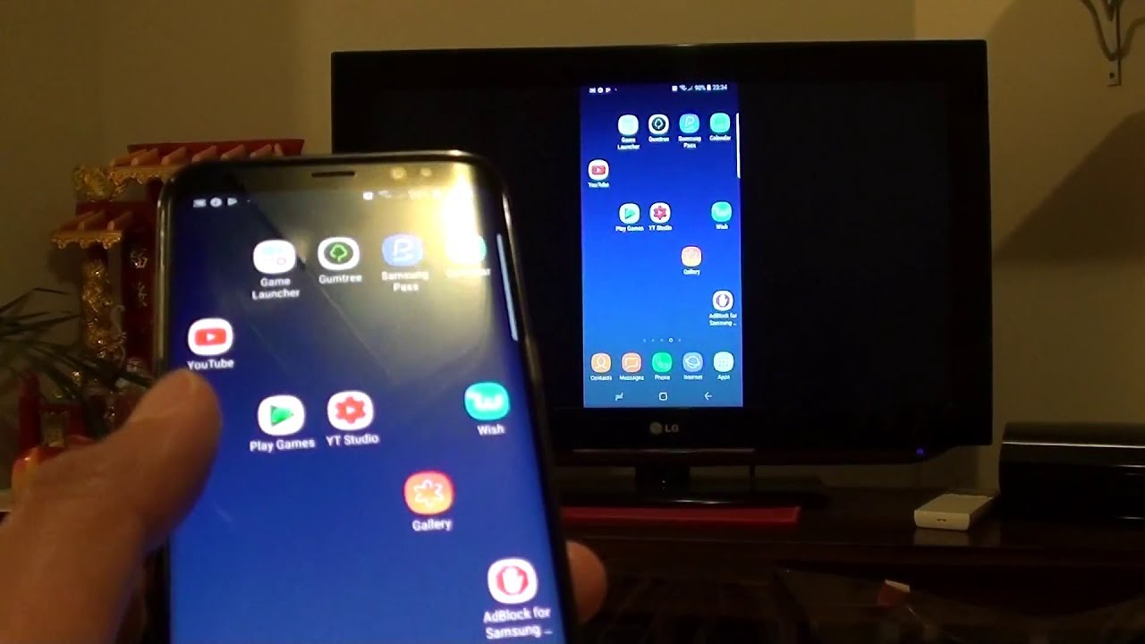طريقة عرض شاشة الموبايل على التلفزيون ومشاهدة اليوتيوب بدون كابلات 