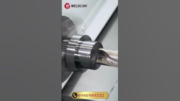 #shorts Gia công mặt bích chịu lực lớn trên Máy tiện Leo 1600 #dnsolutions
