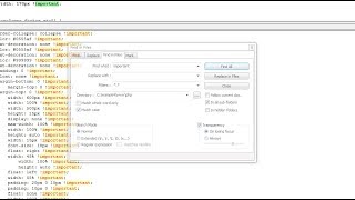 search text in multiple files using Notepad++ | string search in multiple folders and files easy way