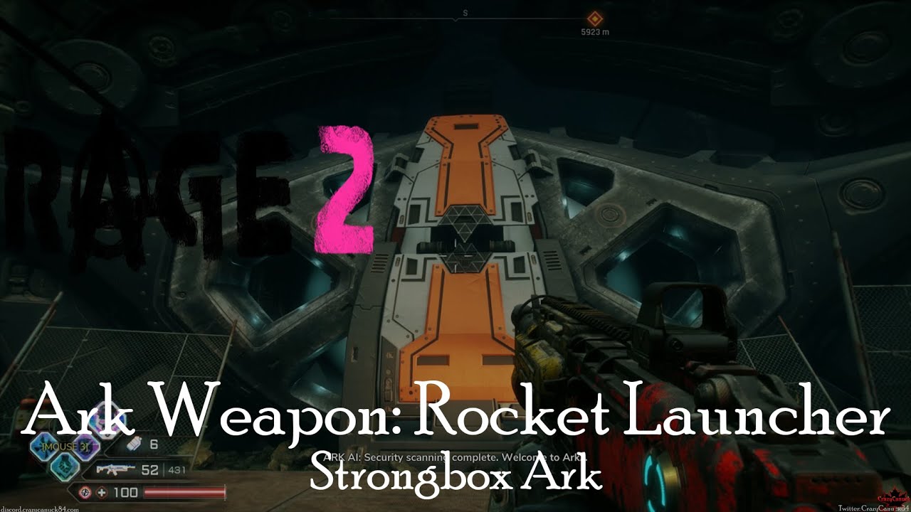 Smart Rocket Launcher Location - Strongbox Ark - RAGE 2 Ark Location ...