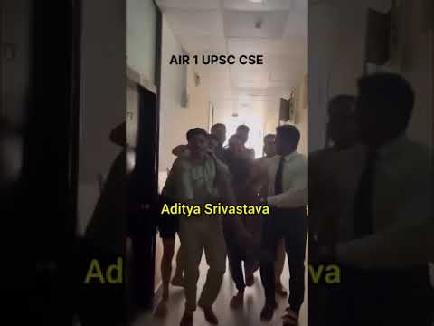 Aditya Srivastava #upsc CSE 2023 AIR 1st #motivational #status