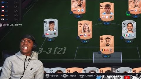 IShowSpeed Reacts To His FC 25 TEAM 😭