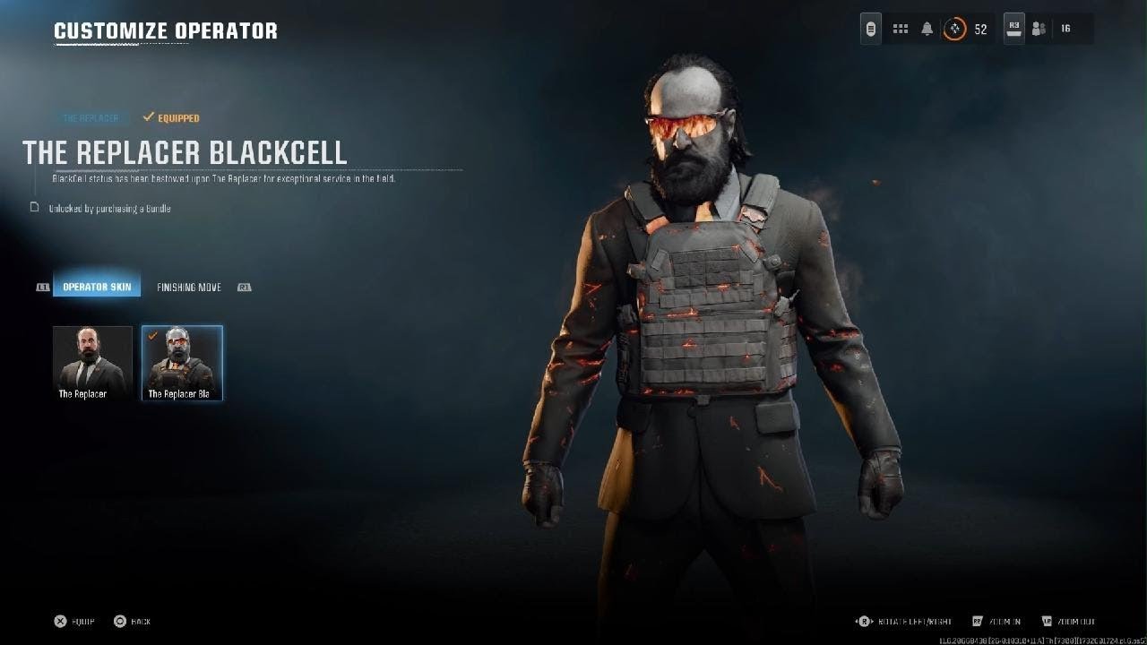 Purchased the New Replacer Skin as well as the BlackCell version - YouTube