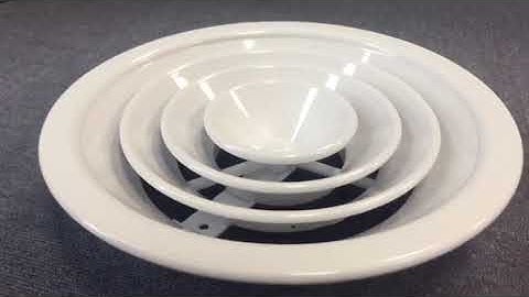 VENTECH Round Ceiling Diffuser Circular luminum Round Air Diffuser