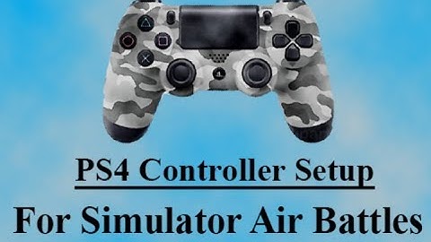 War Thunder SIM - PS4 Control Setup guide WITH KEYBOARD for PC (WT UPDATE 1.89) (OUT-DATED)
