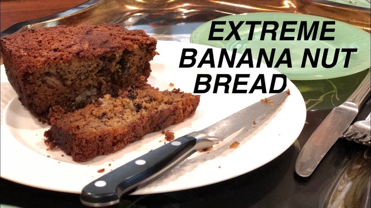 EXTREME BANANA NUT BREAD (REAL LIFE Baking with Kids!) YouTube