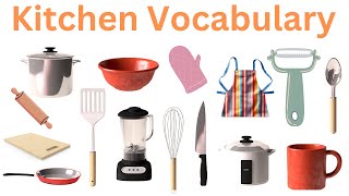 Kitchen Vocabulary with pictures in English | Kitchen Utensils | English Vocabulary |