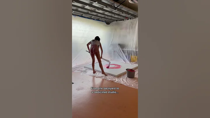 From backyard to studio #art #shorts