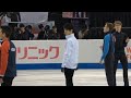 Yuzuru Hanyu 2019 SC SP 6min warm-up