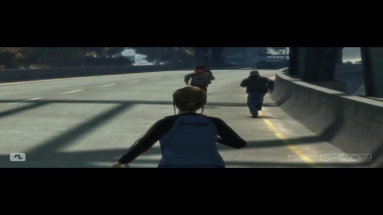 GTA IV Foot Race HD - YouTube