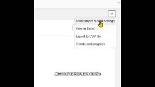 itslearning Tips & Tricks - use the assessment record and create categories