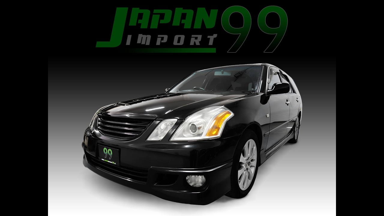 Toyota Mark II Blit IR-S vm. 2002 - ESITTELY JAPANIMPORT99.FI 