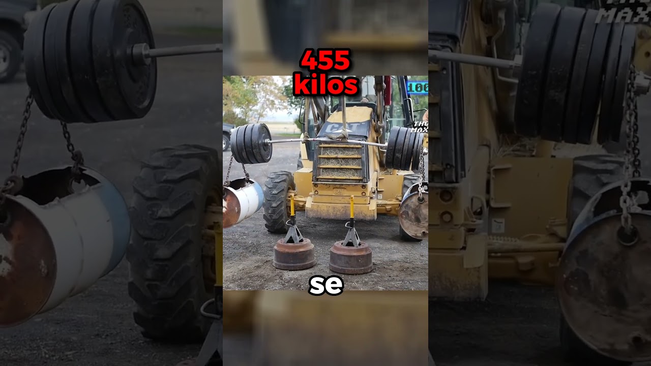 ¿Se puede doblar una barra de gimnasio? 😱