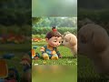 Luna Fell… But Biscuit Helps 🐶💛 | Gentle Kids Moment