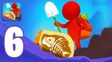 Digging Master Gameplay Walkthrough Part 6 - Tutorial Earn Money Building (Android,iOS)