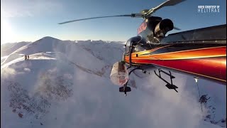 Helitrax: Lifting skiers to unbroken snow via helicopter