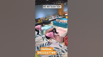 Top mẫu ghế sofa giường (sopha bed) nhỏ xinh đa năng thông minh cho phòng khách đẹp-0923337789
