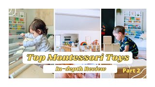 Montessori Toys for Toddlers|Review on Montessori Toys Part 2 #Montessoriwithhart