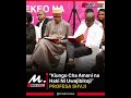 Kiungo Cha Amani na Haki ni Uwajibikaji - Profesa SHVJI
