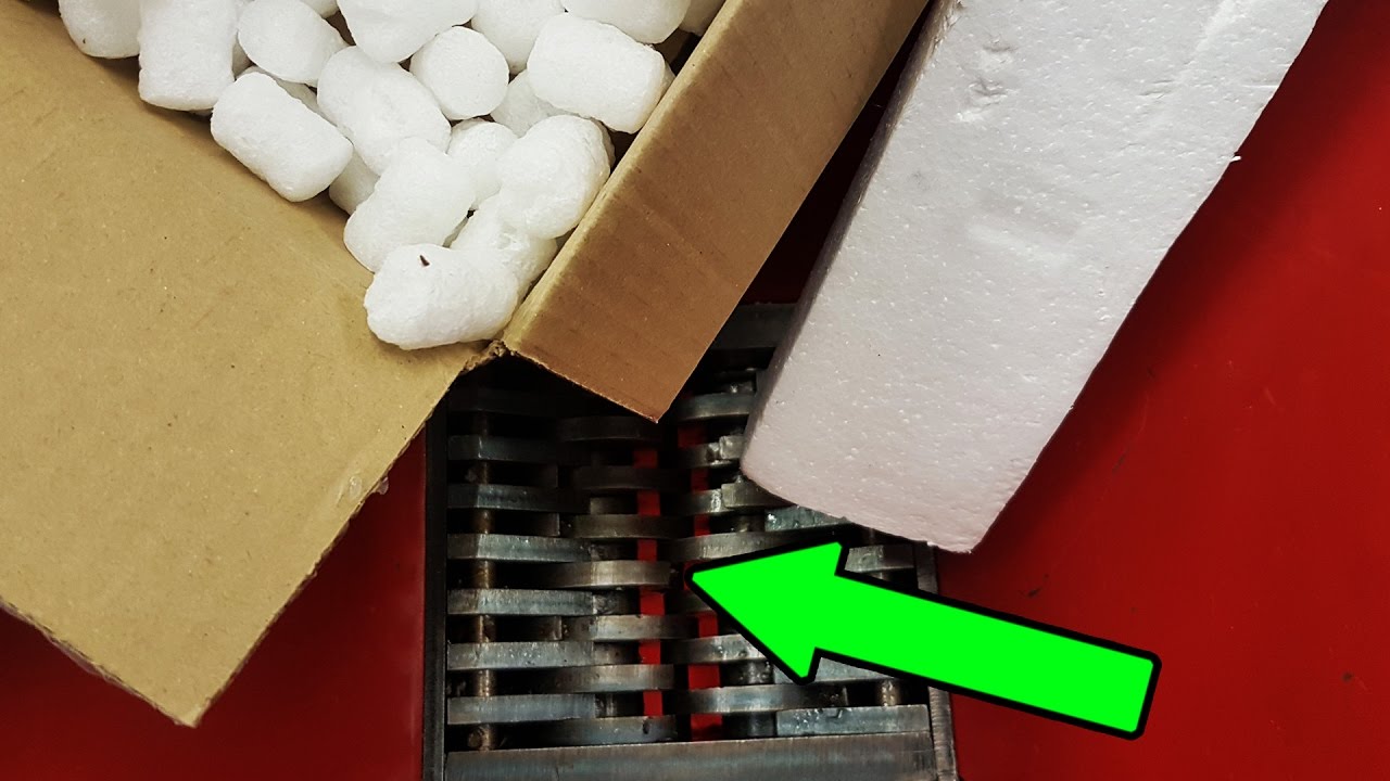 Scratching Styro SHREDDING STYROFOAM IS ODDLY SATISFYING TO WATCH | #YouAskWeShred Ep. 6 ...