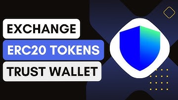 How To Exchange ERC20 Tokens With Trust Wallet !