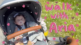 Taking Silicone Baby Aria on a Walk! | Kelli Maple