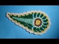 Irish lace Узор пейсли  Crochet paisley Ирландское кружево