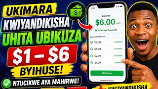 Ukimara Kwiyandikisha Uhita Ubikuza $1–$6 Byihuse Muri Iyi App! Ntucikwe n'Aya Mahirwe 💸 screenshot 5